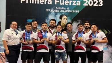 Quintana Roo se corona campeón en el Nacional de Primera Fuerza 2023 de halterofilia