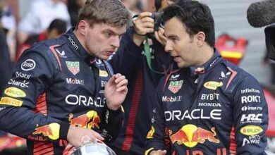 Christian Horner elogia a Sergio Pérez por su valentía en la F1 junto a Verstappen