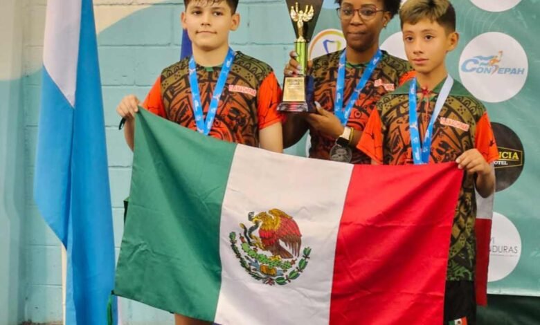 Joven de Quintana Roo gana plata en Campeonato Centroamericano U11 y U13 de tenis de mesa