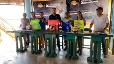 Acompaña a equipos de voleibol playero en torneo internacional