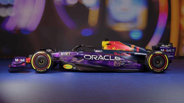 Nuevo look de Red Bull para el Gran Premio en Las Vegas