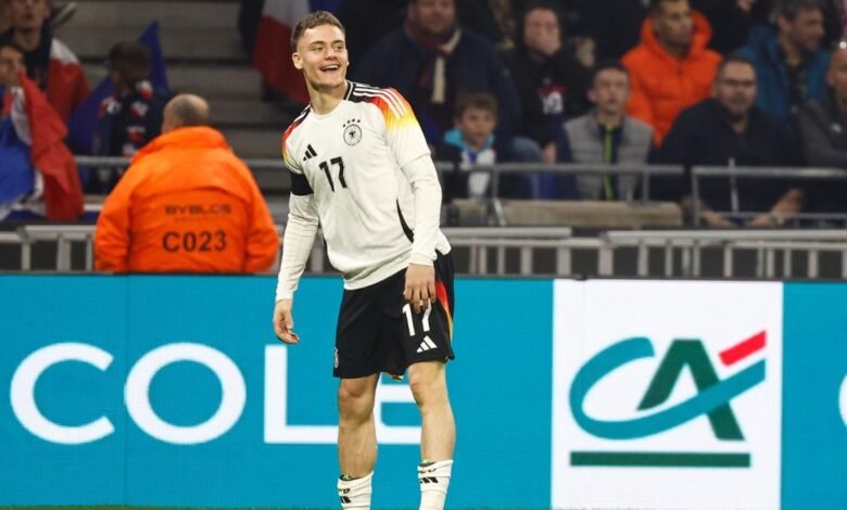 Florian Wirtz completó una exhibición con Alemania ante Francia (2-0)