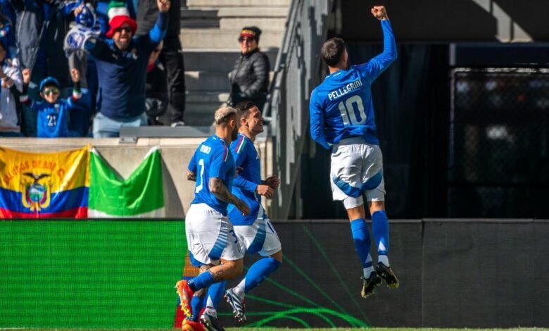 Italia se impuso en el amistoso ante Ecuador (2-0)