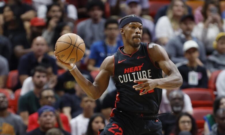 Los Heat temen que Jimmy Butler tenga una lesión de rodilla.