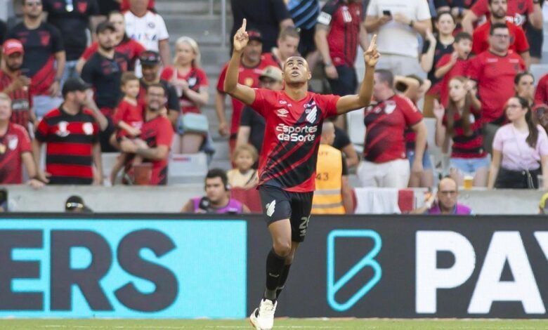 El Athletico Paranaense, victorioso