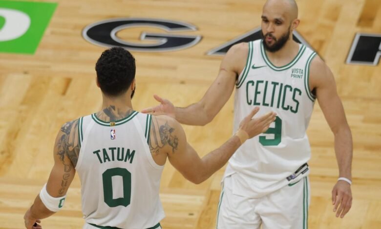 Los Celtics apagan un incendio contra los Pacers.