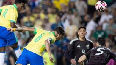 Brasil se impuso a México en el último minuto de su amistoso con gol de Endrick
