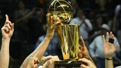 El trofeo Larry O'Brien, el más codiciado por las franquicias de la NBA