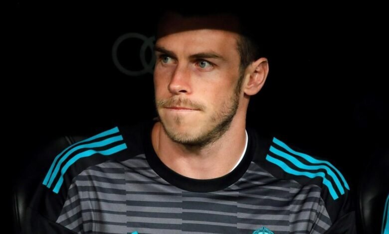 Gareth Bale, en el banquillo