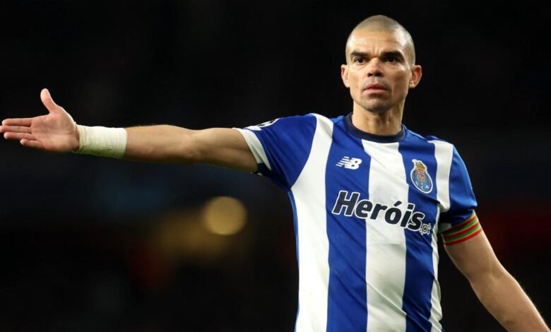 Pepe, jugador del Oporto