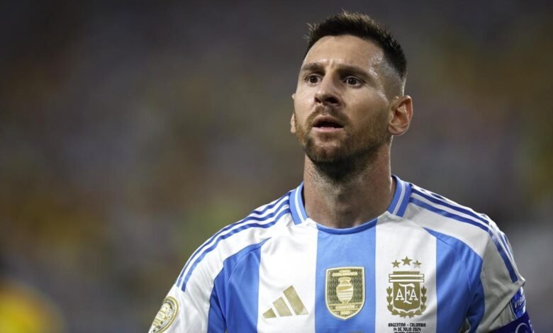 Leo Messi, capitán de la selección argentina