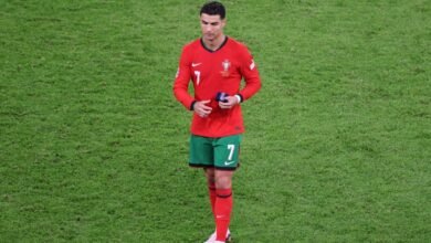 Cristiano Ronaldo, tras ser eliminado de la Eurocopa