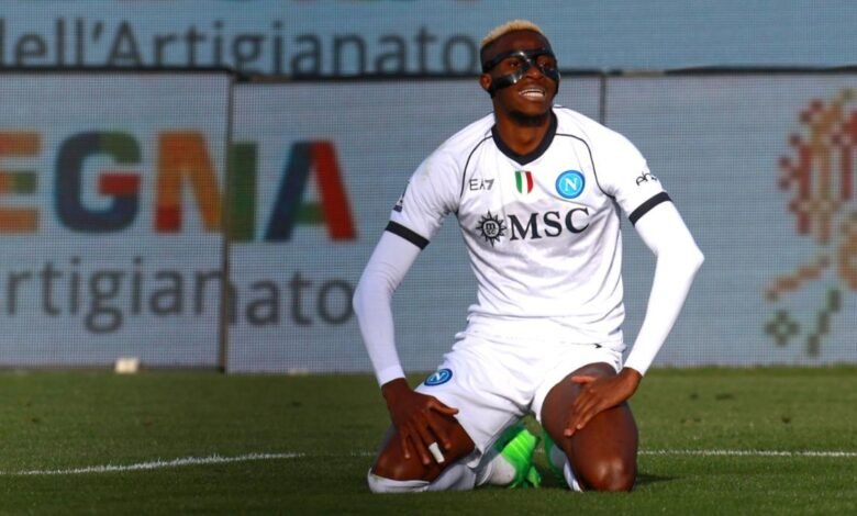 Victor Osimhen, jugador del Nápoles