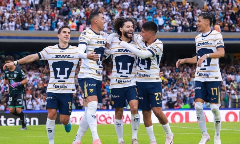 Los Pumas de la UNAM se preparan para la Leagues Cup