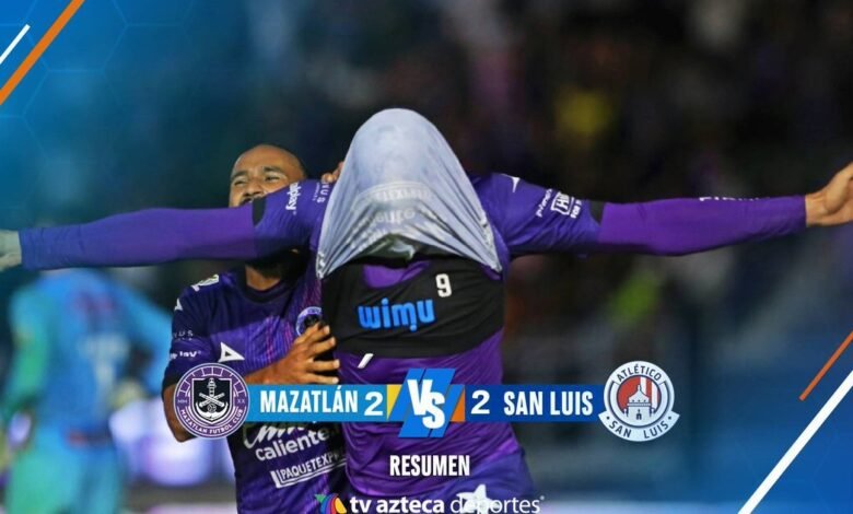 Resumen: Mazatlán 2-2 San Luis | Jornada 2 | Apertura 2024 Liga BBVA MX