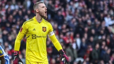 David De Gea, en su etapa con el Manchester United