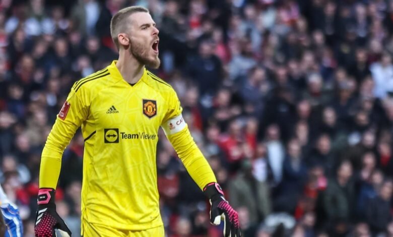 David De Gea, en su etapa con el Manchester United