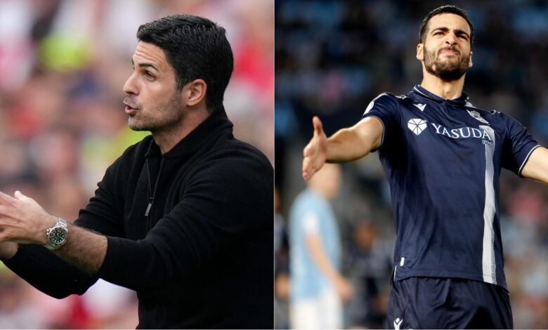 Arteta evita responder acerca de su interés por Merino: "No puedo hablar de otros jugadores"