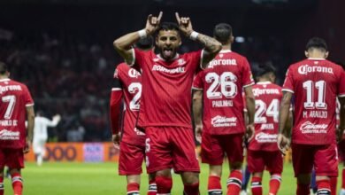 El delantero de Toluca que podría estar lesionado