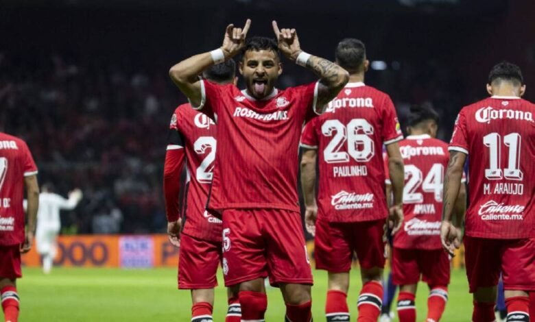 El delantero de Toluca que podría estar lesionado