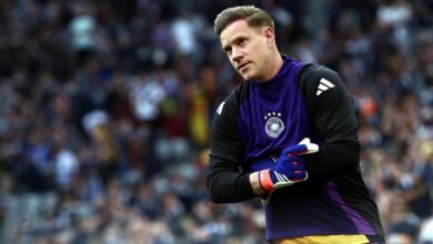 Ter Stegen, con la selección de Alemania