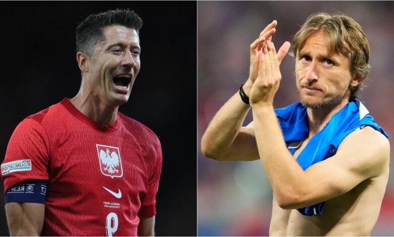 Lewandowski contra Modric, duelo directo en la Nations League