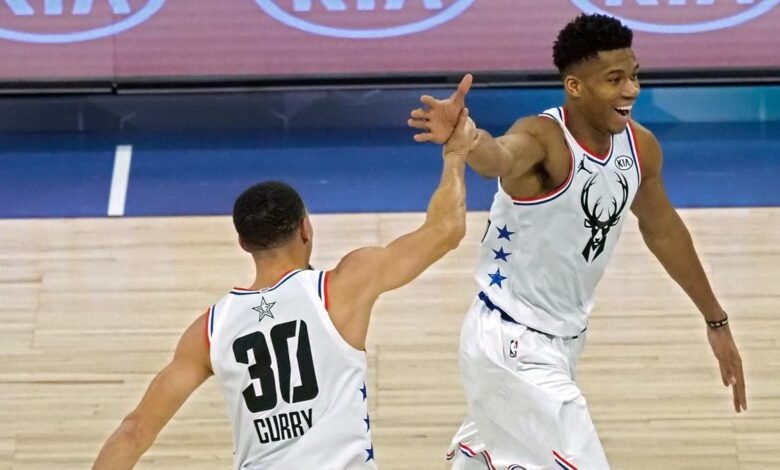 Curry y Antetokounmpo..¿Futuros compañeros?