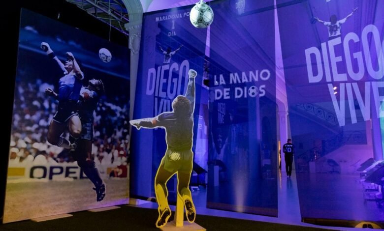 'Diego Vive', el parque interactivo llega a Barcelona para repasar la vida y obra de Maradona