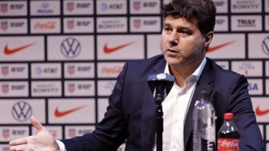 Mauricio Pochettino, en su presentación como seleccionador de EE.UU..