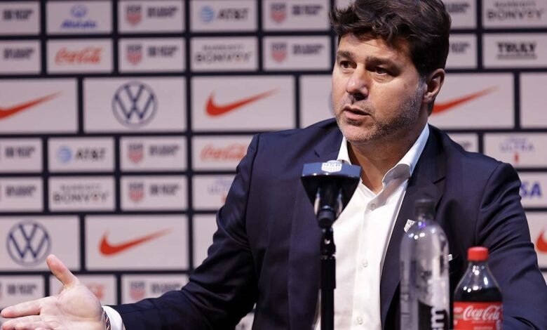 Mauricio Pochettino, en su presentación como seleccionador de EE.UU..