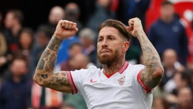 Sergio Ramos, defensa del Sevilla