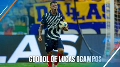 Gol de Lucas Ocampos: Tigres 1-1 Rayados | Partido Amistoso