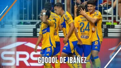 Gol de Nicolás Ibáñez: Tigres 1-0 Rayados | Partido Amistoso