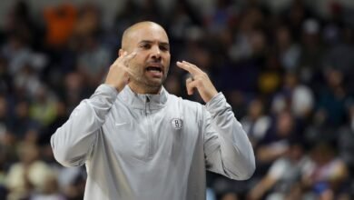 Jordi Fernández, en su primer partido al frente de los Brooklyn Nets