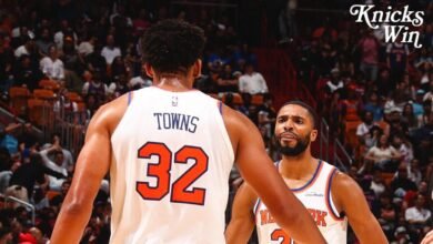 Towns, con los Knicks