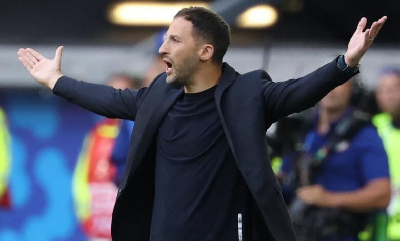 Domenico Tedesco, durante la Eurocopa de 2024