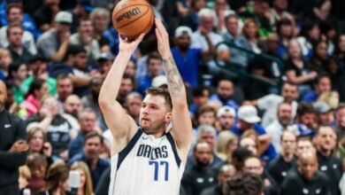 Luka Doncic se dio un festín ante Magic