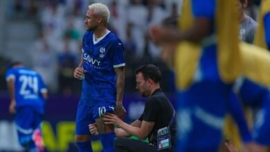 Las lesiones están castigando a Neymar en su etapa en el Al-Hilal