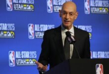 Adam Silver en el All-Star de Utah de 2023