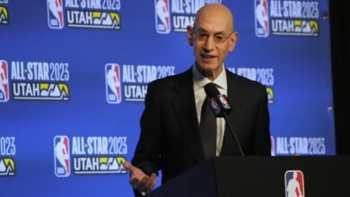 Adam Silver en el All-Star de Utah de 2023