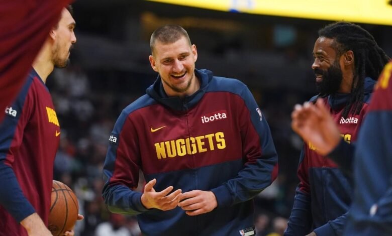 Nikola Jokic con los Nuggets