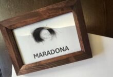 El cabello de Maradona saldrá a subasta este domingo