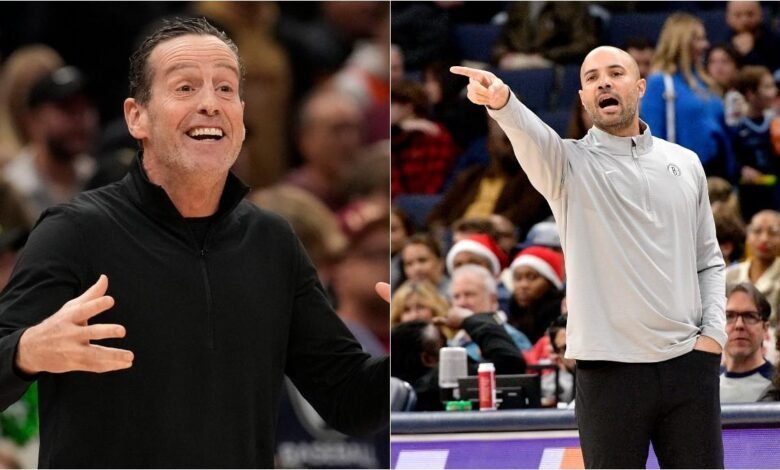 Kenny Atkinson y Jordi Fernández