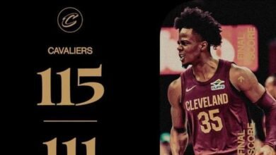 Los Cavs, victoriosos.