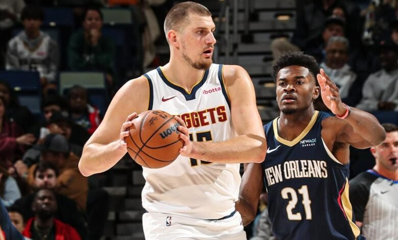 Jokic lideró la sufrida victoria de Denver sobre New Orleans