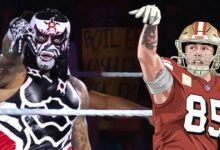 El Jugador George Kittle sería futuro luchador y compañero de Penta Zero Miedo en WWE