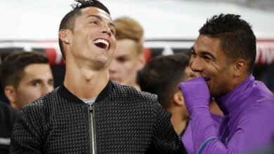 Cristiano Ronaldo y Casemiro, en su etapa en el Real Madrid