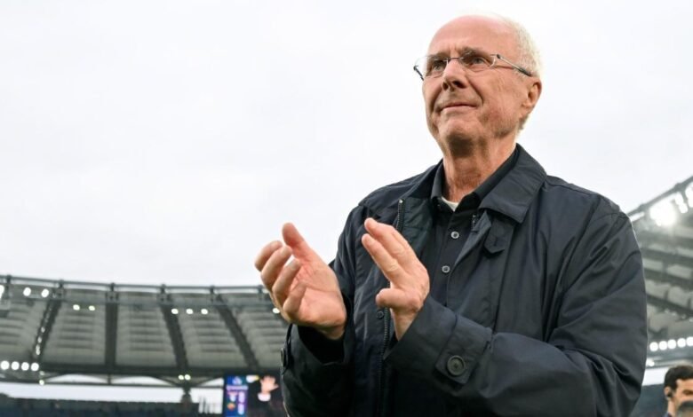 Sven-Goran Eriksson falleció en agosto