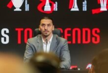 Zlatan Ibrahimovic en sala de prensa