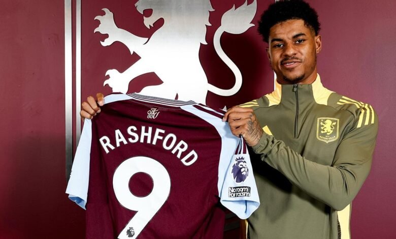 Marcus Rashford ficha por el Aston Villa